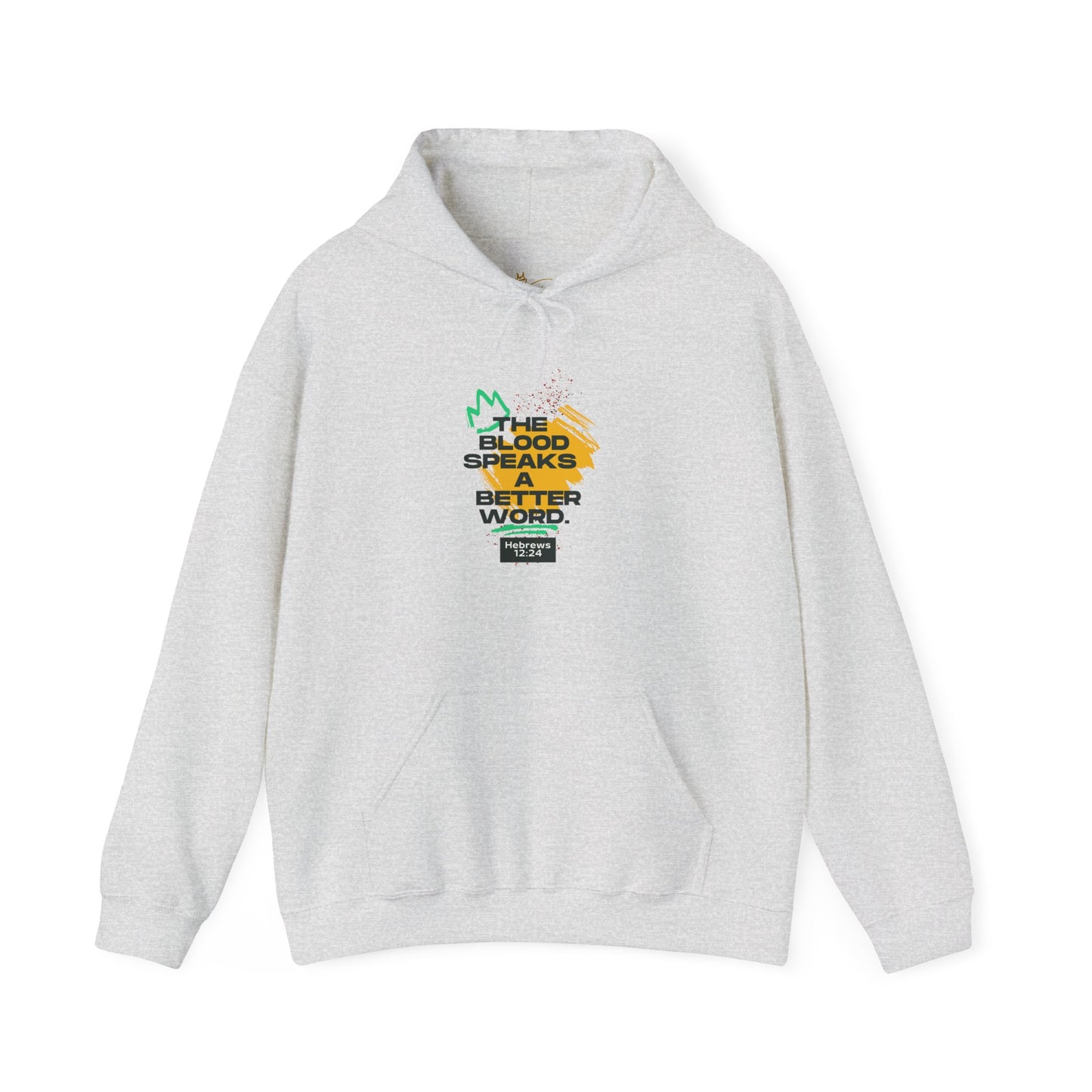 The Blood Speaks a Better Word - Unisex Heavy Blend™ Hooded Sweatshirt