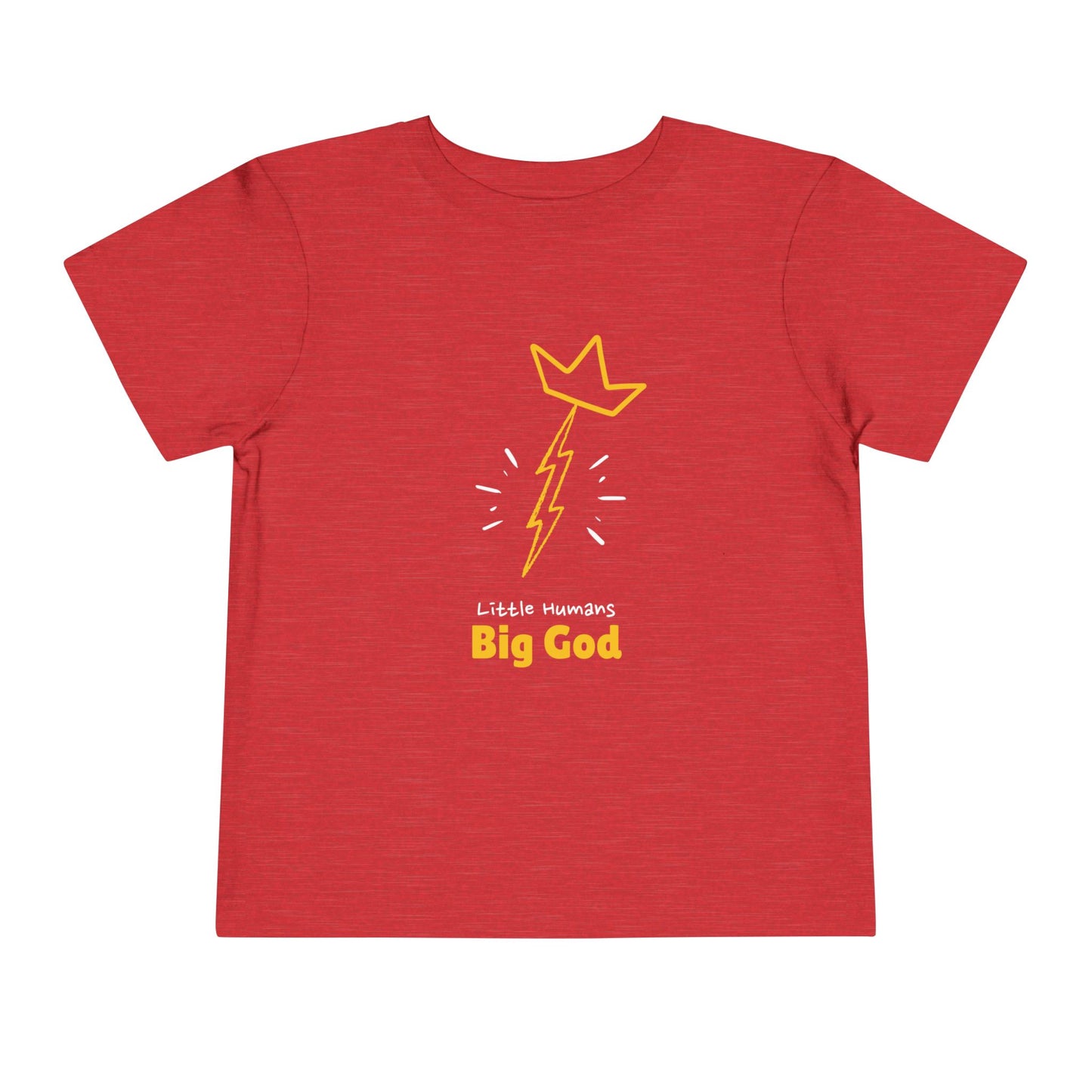 Little Human Big God -Toddler Short Sleeve Tee