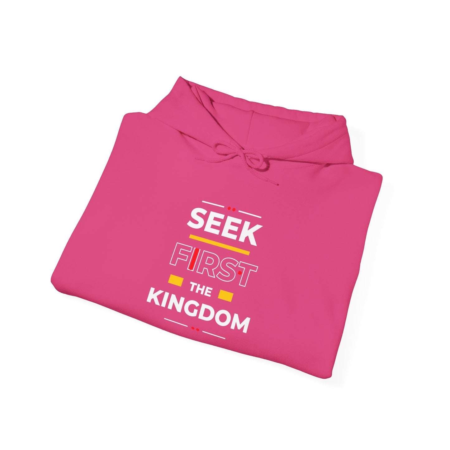Unisex Hoodie - 'Seek First the Kingdom' Inspirational Design