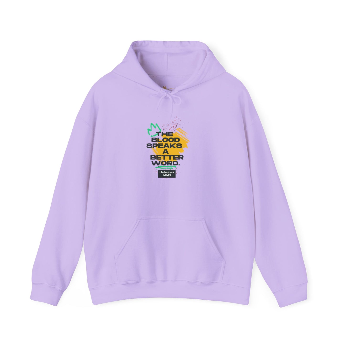 The Blood Speaks a Better Word - Unisex Heavy Blend™ Hooded Sweatshirt