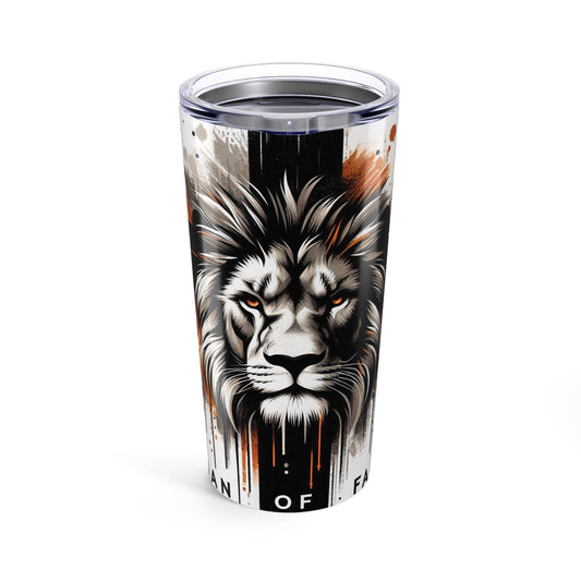 Man of God Tumbler – Strength & Courage in Every Sip-20oz Tumbler