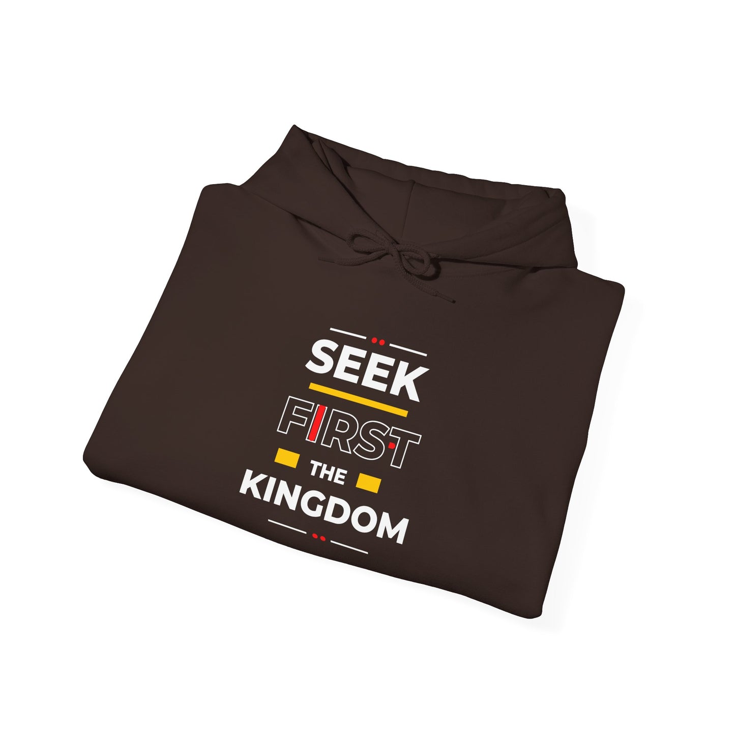 Unisex Hoodie - 'Seek First the Kingdom' Inspirational Design