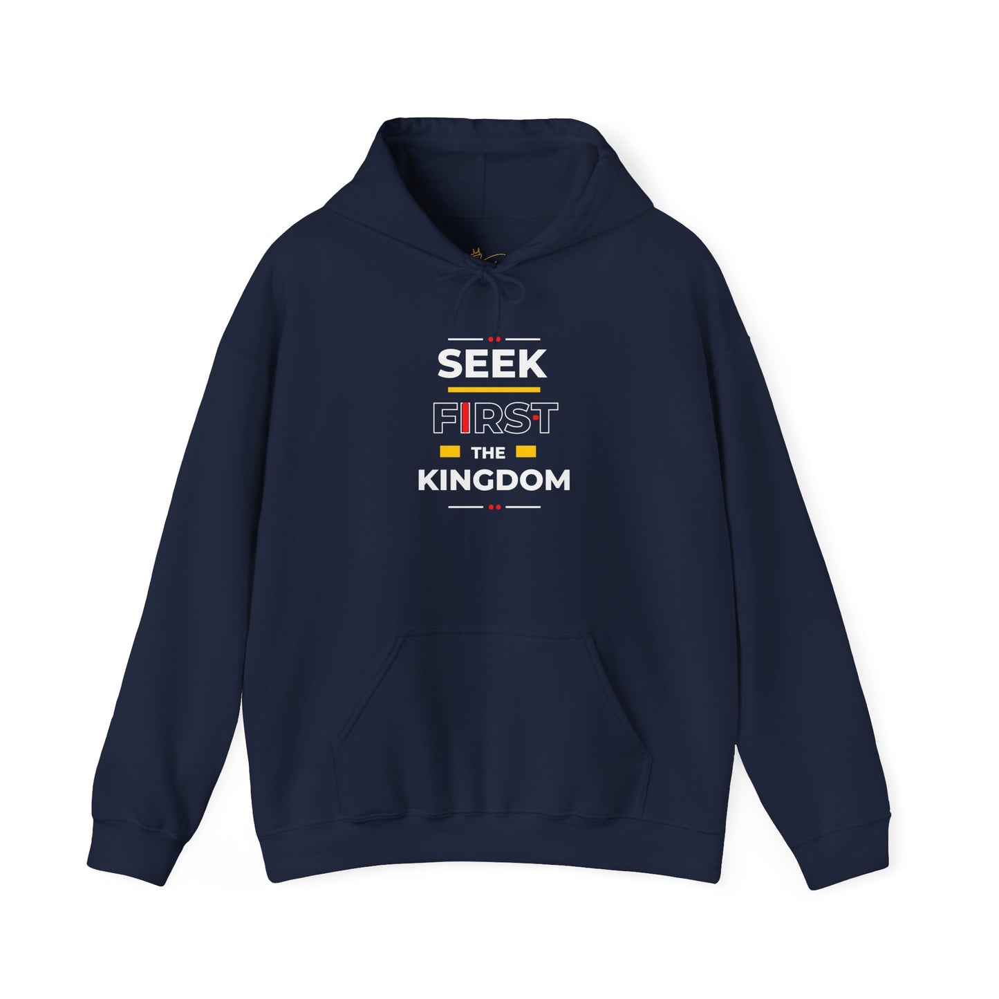 Unisex Hoodie - 'Seek First the Kingdom' Inspirational Design