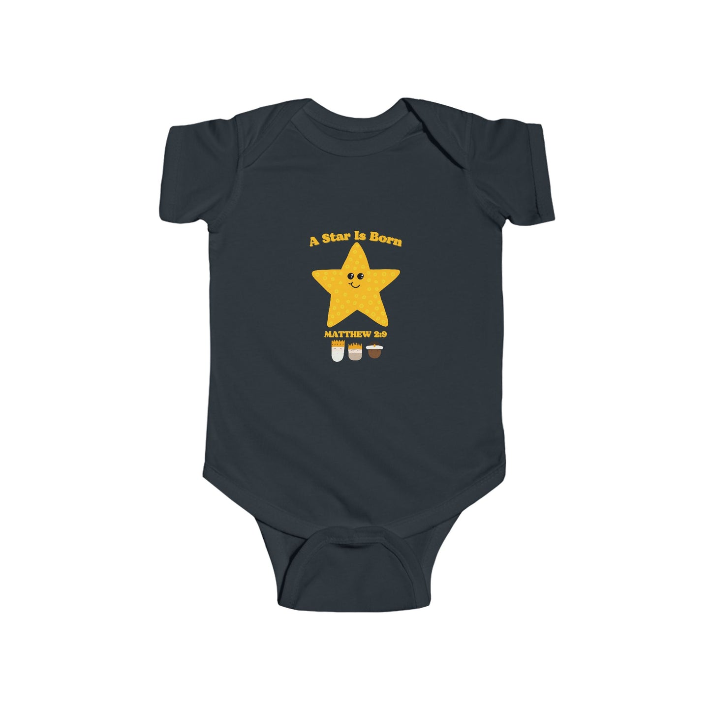Star of Bethlehem Onesie- Infant Fine Jersey Bodysuit