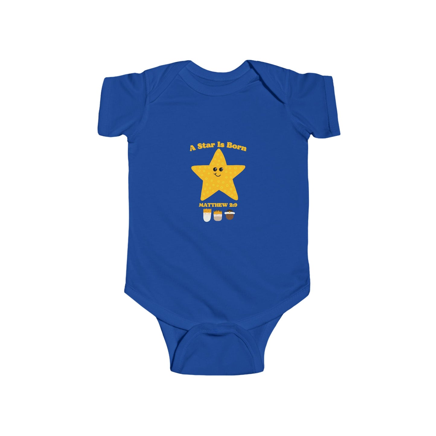 Star of Bethlehem Onesie- Infant Fine Jersey Bodysuit