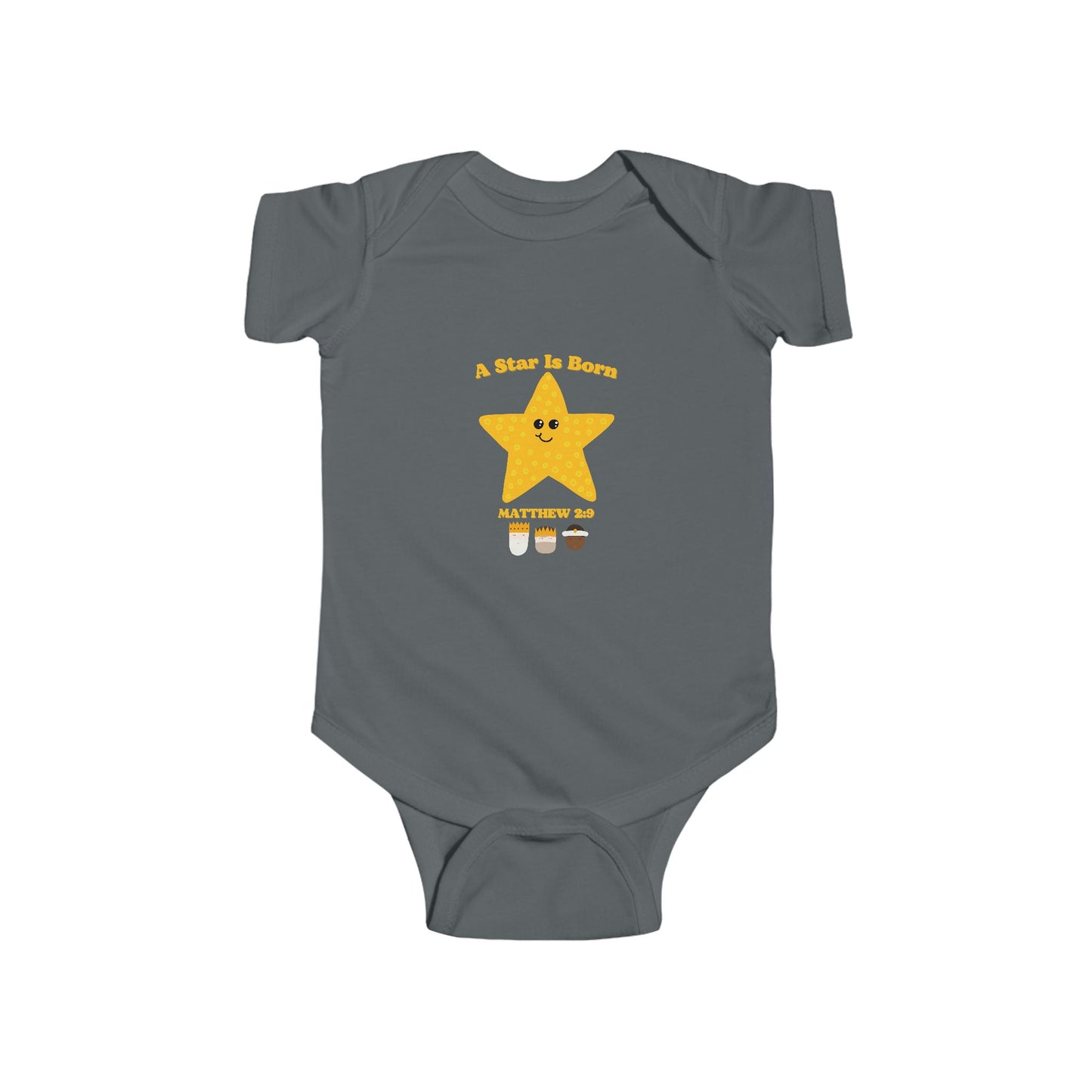Star of Bethlehem Onesie- Infant Fine Jersey Bodysuit