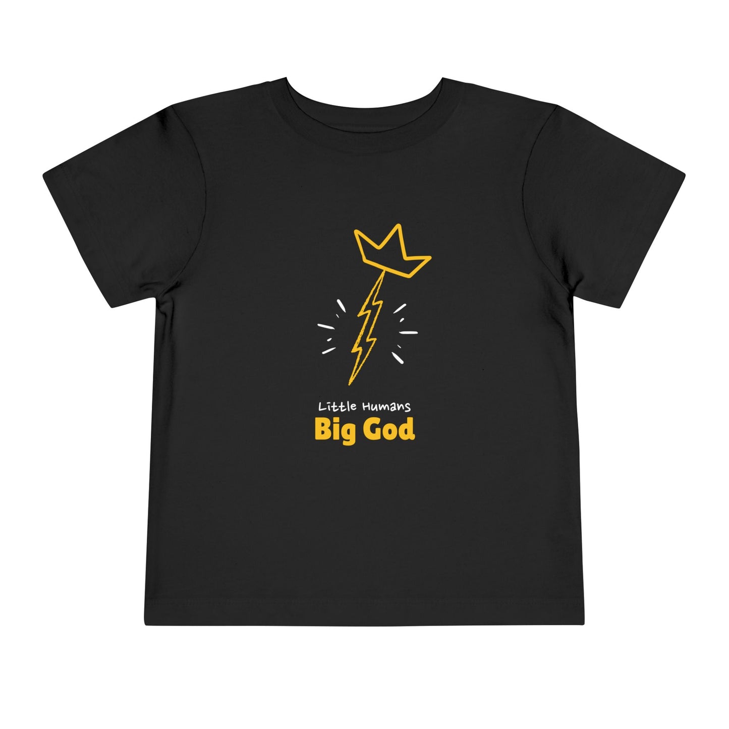 Little Human Big God -Toddler Short Sleeve Tee