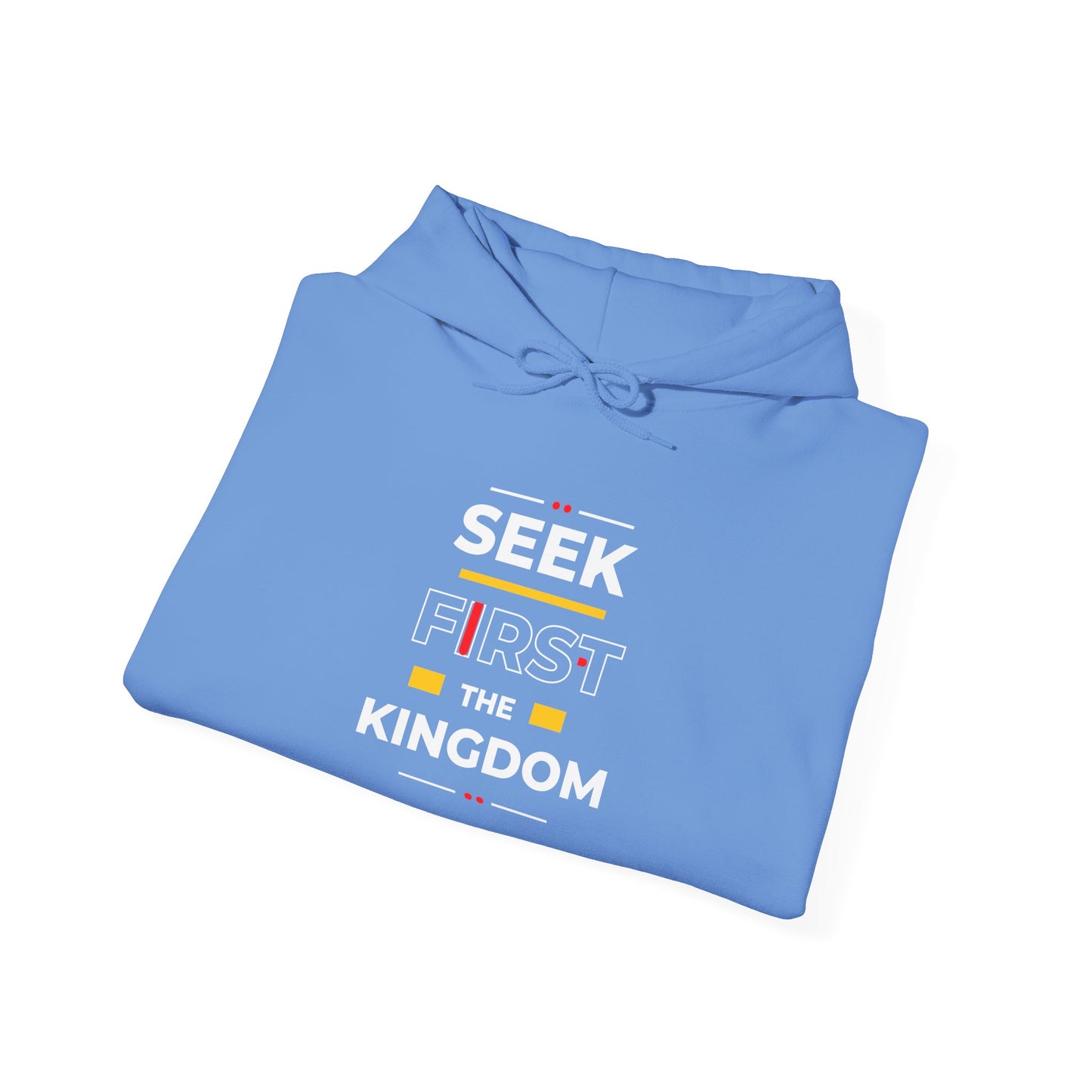Unisex Hoodie - 'Seek First the Kingdom' Inspirational Design