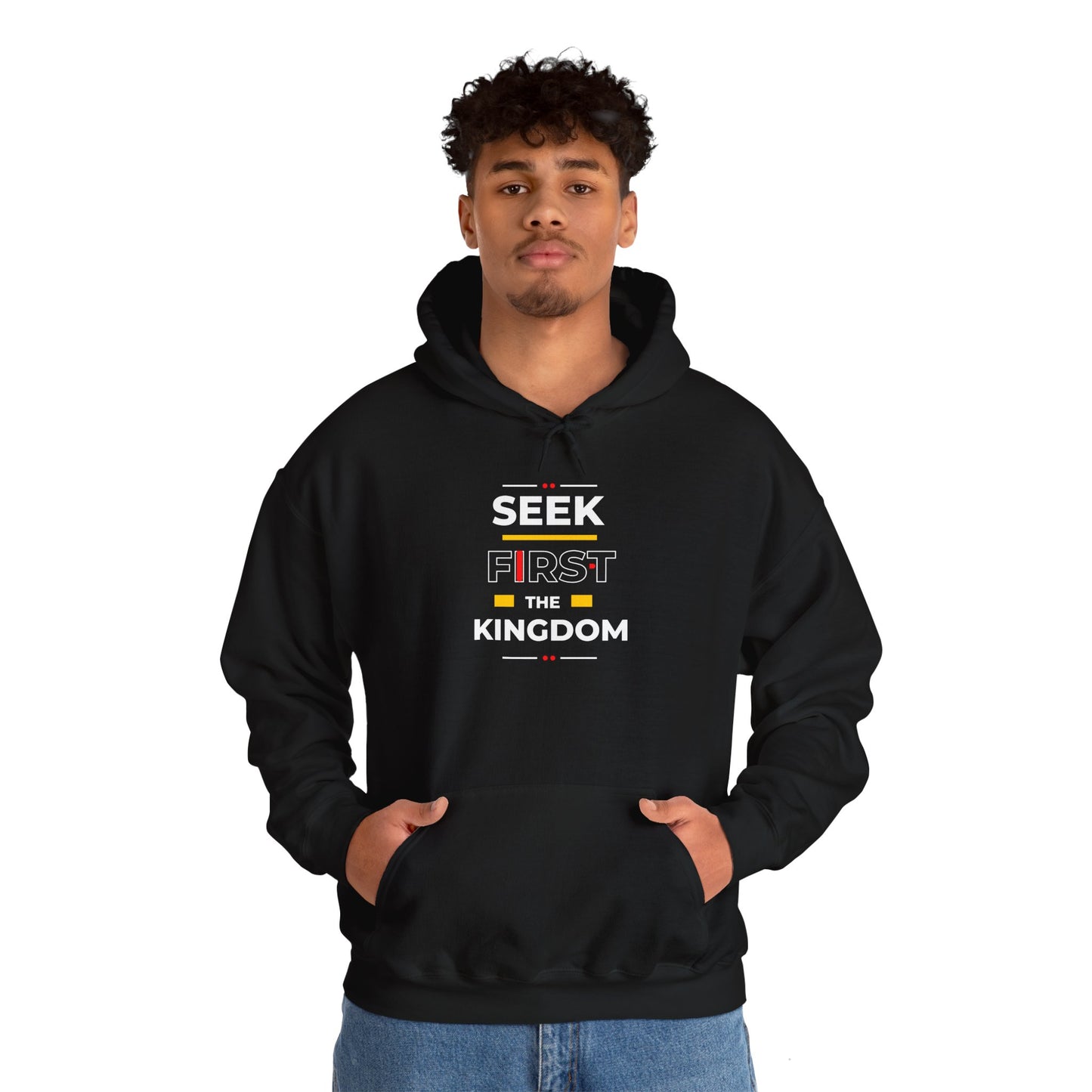 Unisex Hoodie - 'Seek First the Kingdom' Inspirational Design