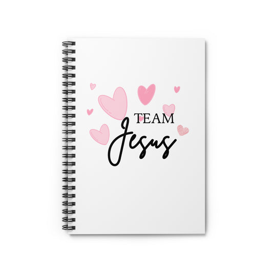 Team Jesus Spiral Notebook - Ruled Line