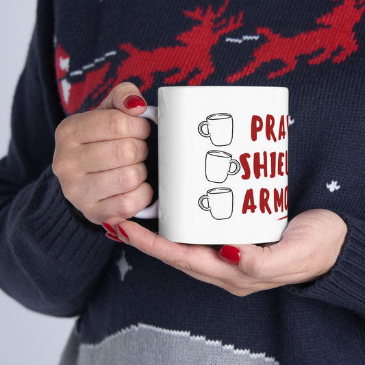 Prayed Up Ceramic Mug - Inspirational Coffee Cup for Daily Motivation