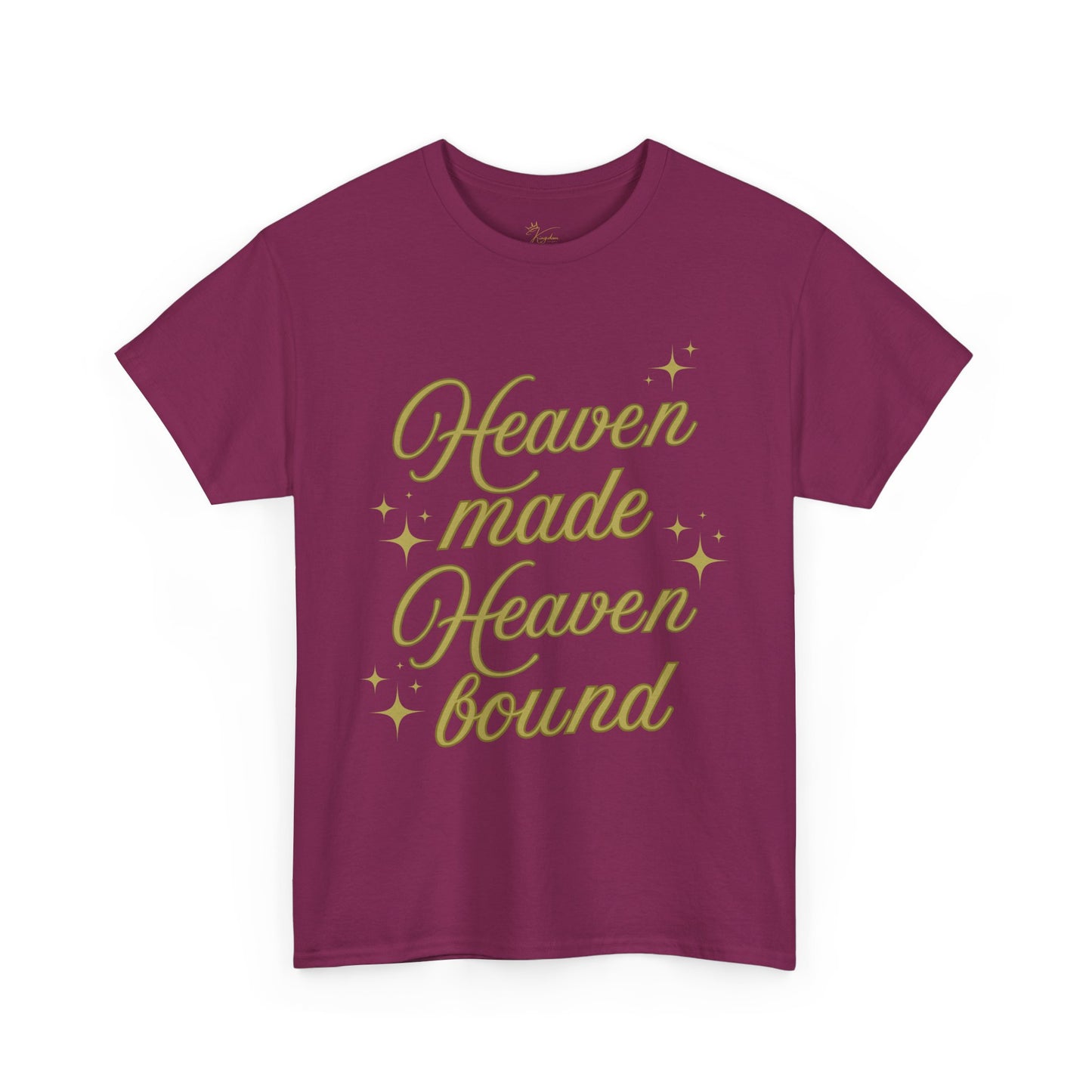 Heaven Made Heaven Bound Unisex Heavy Cotton Tee