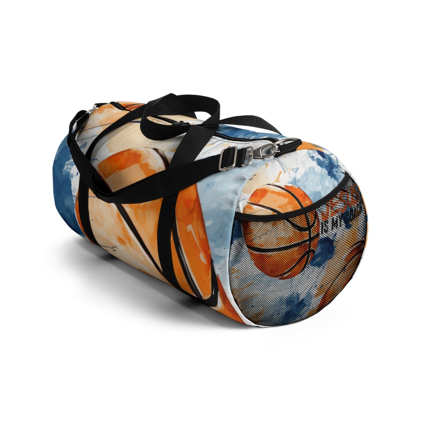 Colorful Basketball Duffel Bag - Perfect for Sports Enthusiasts & Gym Lovers
