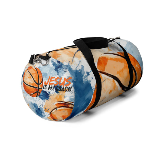 Colorful Basketball Duffel Bag - Perfect for Sports Enthusiasts & Gym Lovers