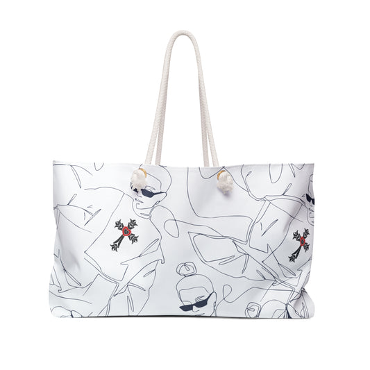 Woman with Cross - Weekender Bag