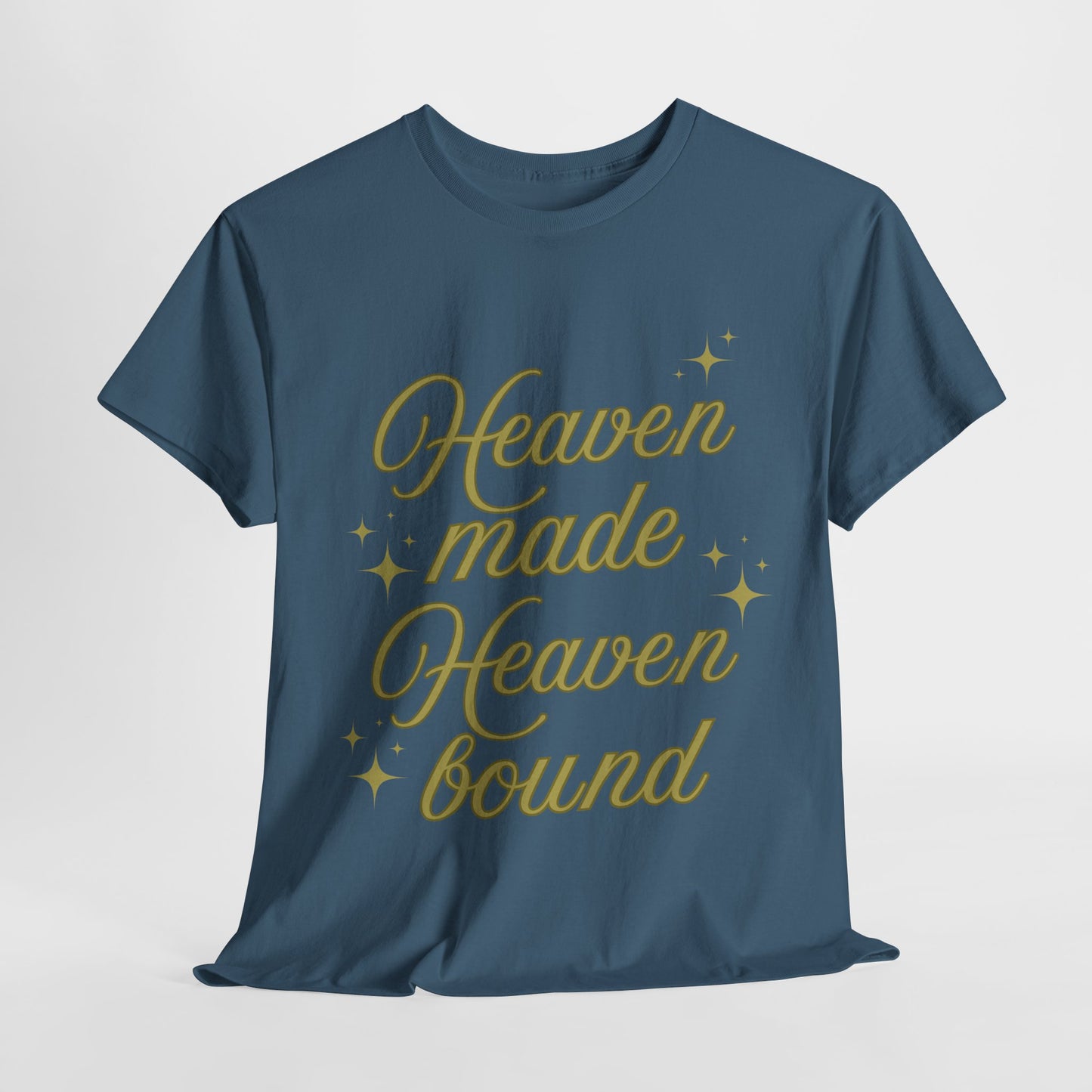Heaven Made Heaven Bound Unisex Heavy Cotton Tee