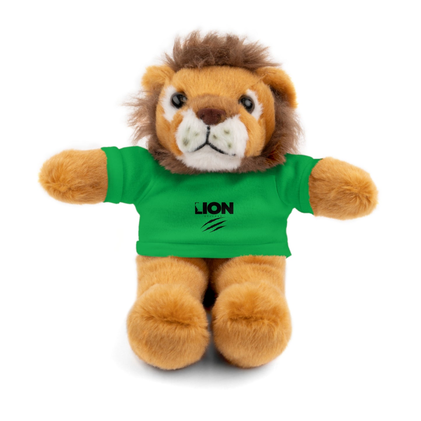 Lion of Judah Stuffed Animal with Tee - Perfect Gift for Kids and Lion Lovers