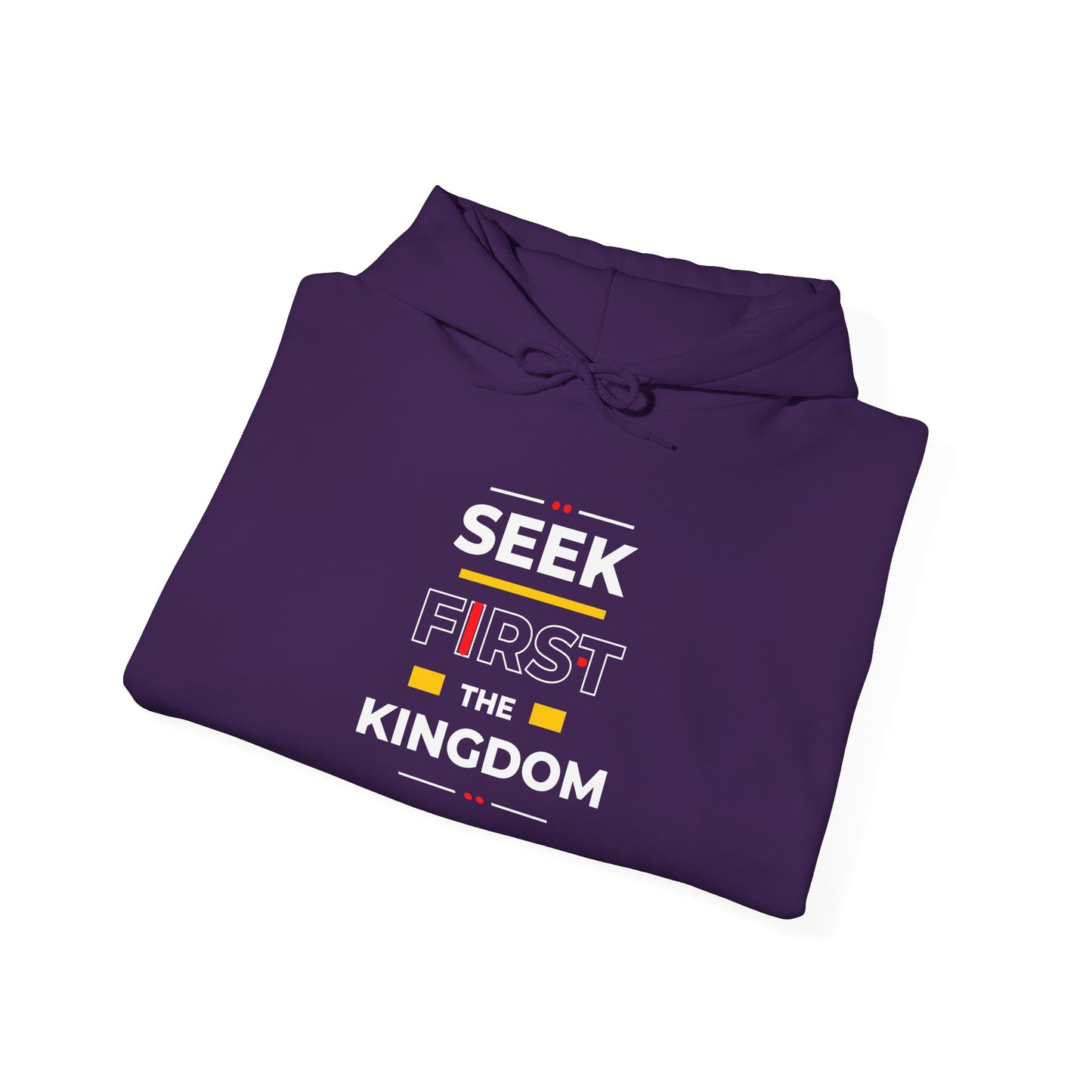 Unisex Hoodie - 'Seek First the Kingdom' Inspirational Design