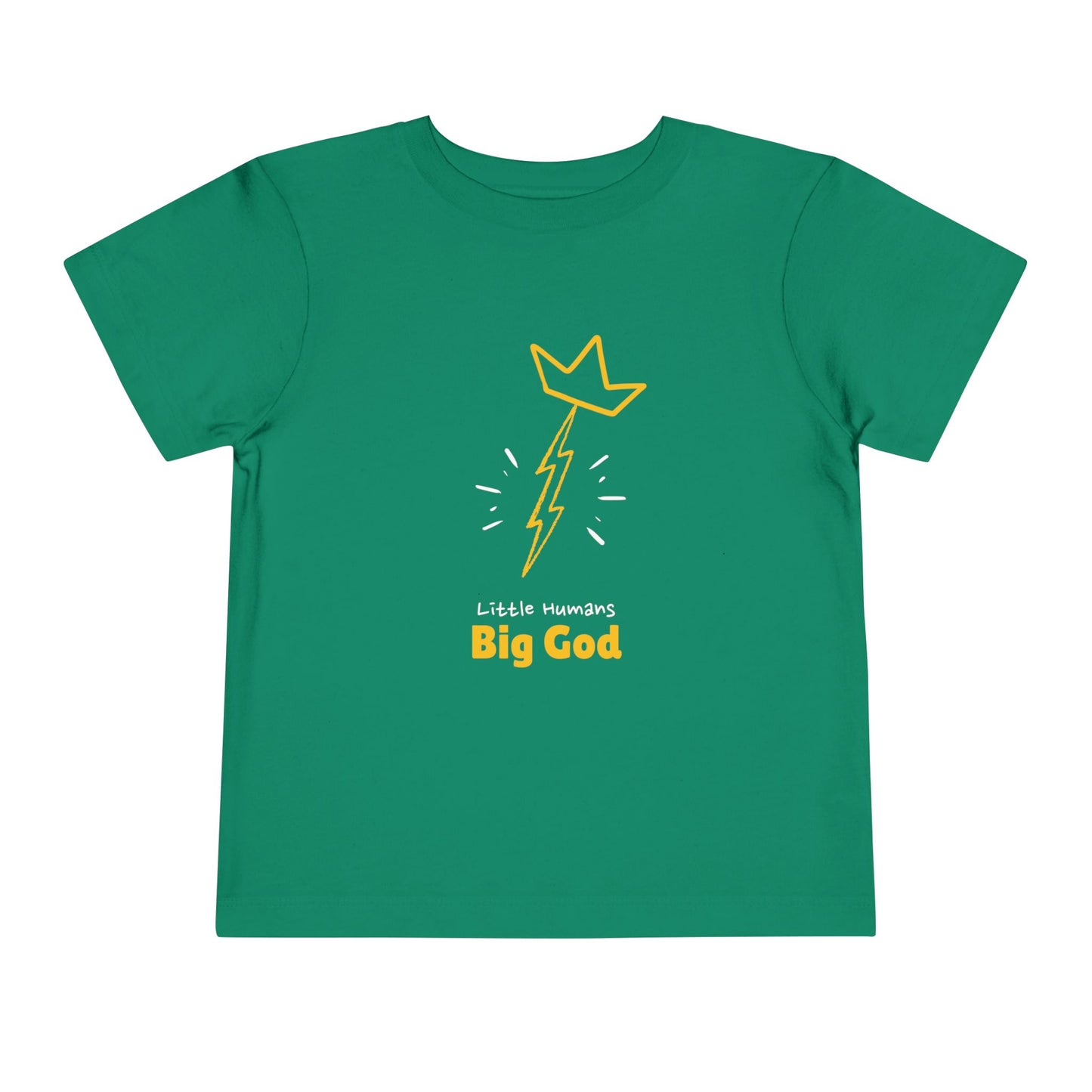 Little Human Big God -Toddler Short Sleeve Tee