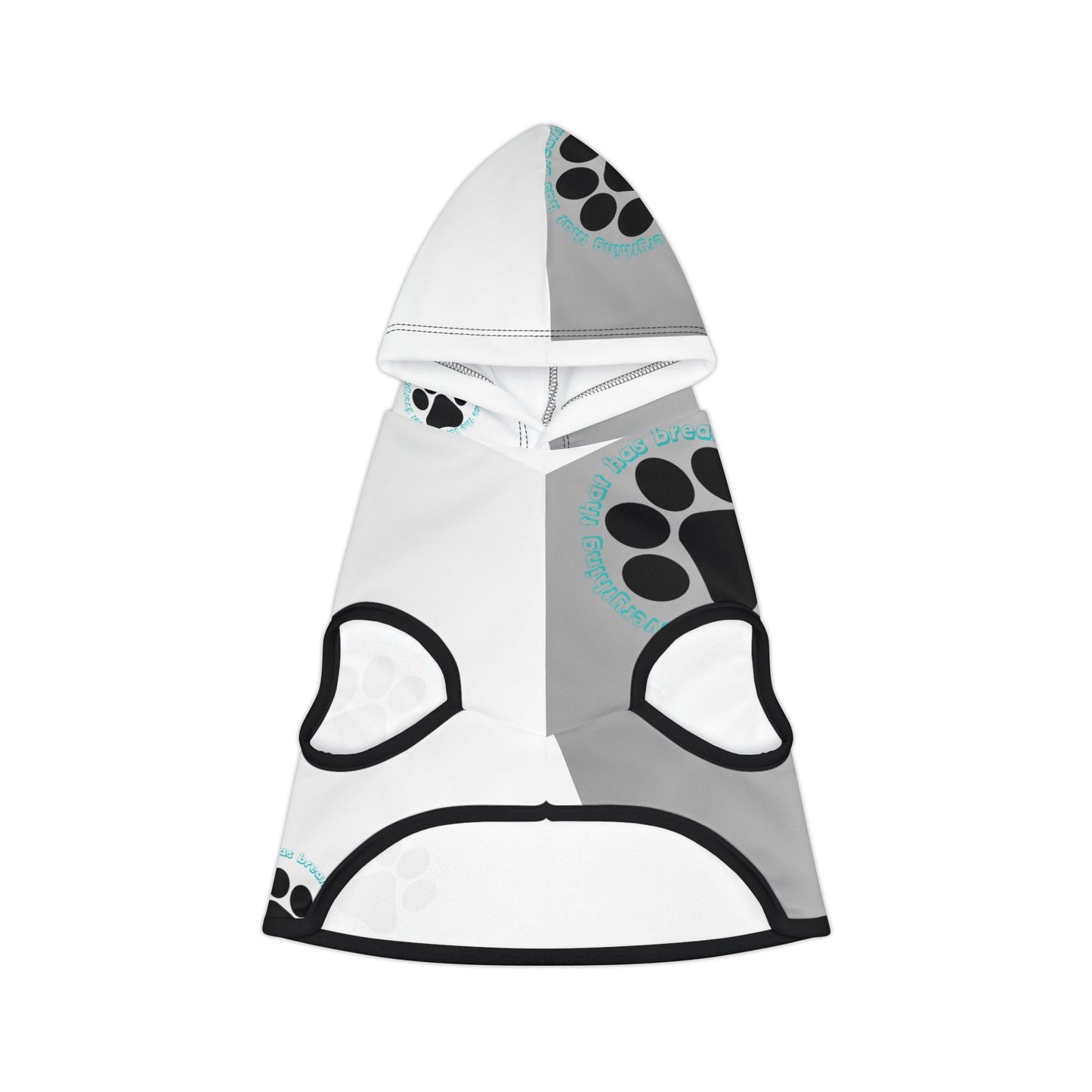 Stylish Pet Hoodie with Psalm 150:6 – Perfect for Dog Lovers