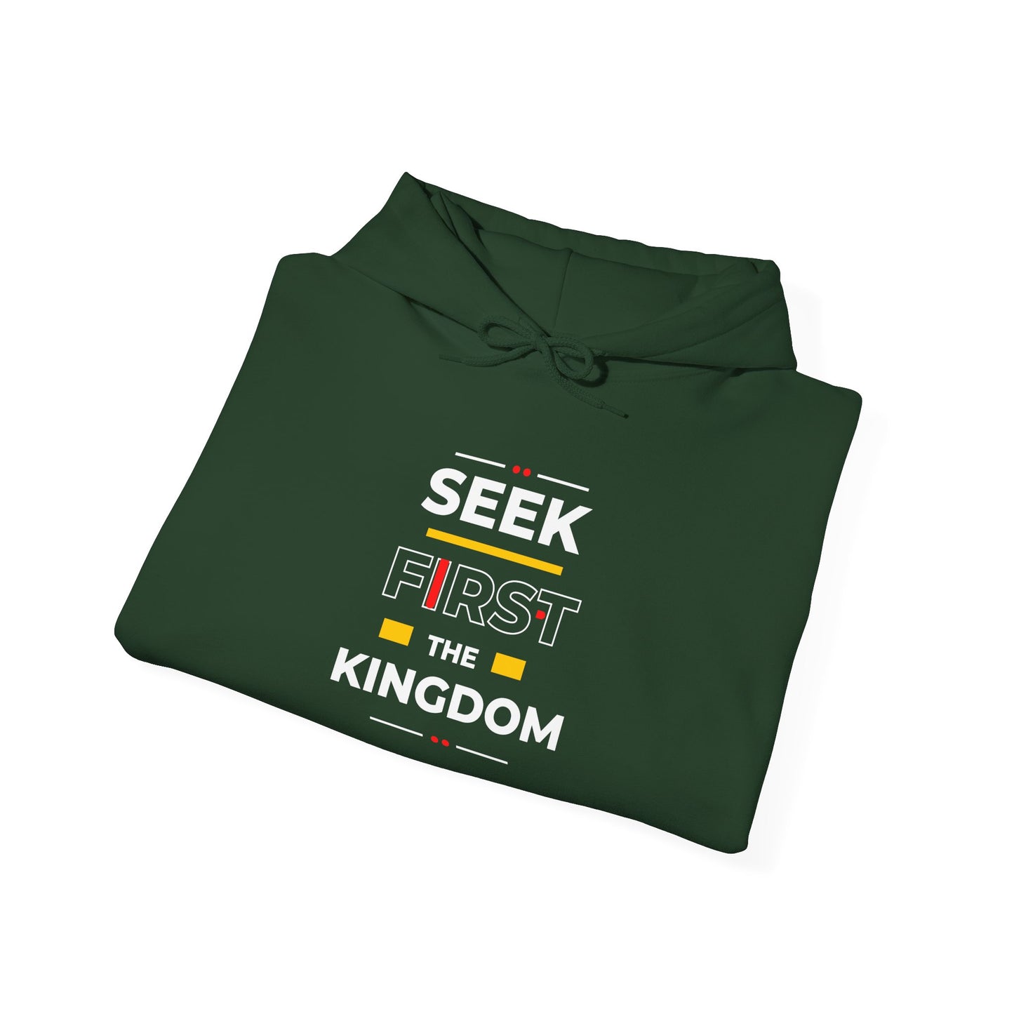 Unisex Hoodie - 'Seek First the Kingdom' Inspirational Design