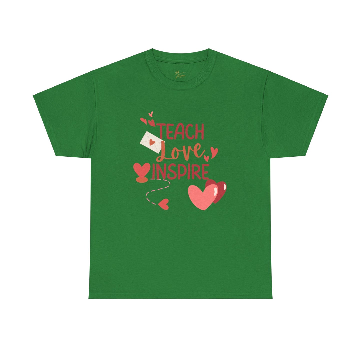 Teach Love Inspire Unisex Heavy Cotton Tee – Inspired by Ephesians 4:11-12