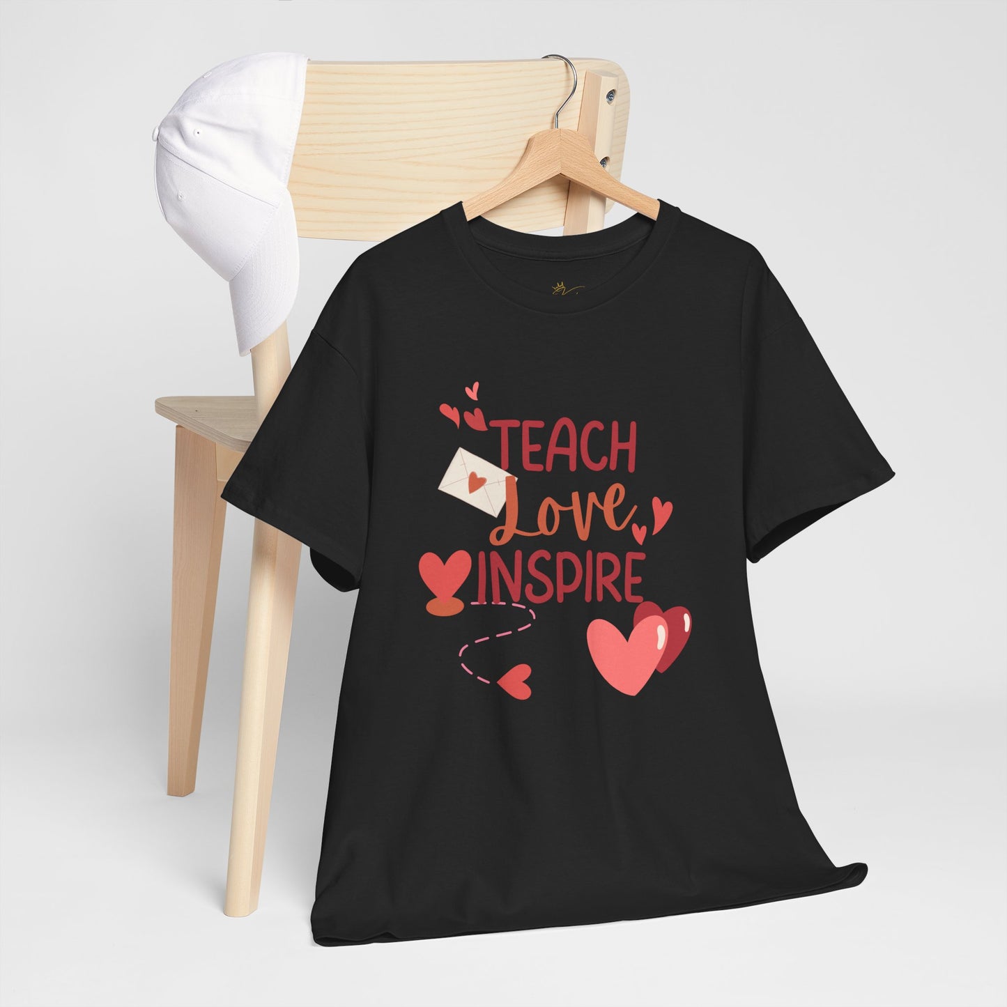 Teach Love Inspire Unisex Heavy Cotton Tee – Inspired by Ephesians 4:11-12
