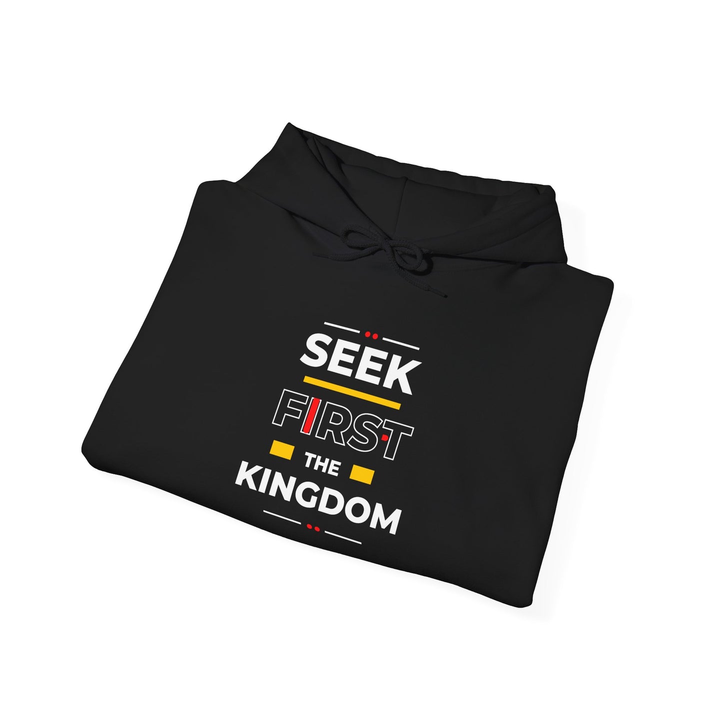 Unisex Hoodie - 'Seek First the Kingdom' Inspirational Design