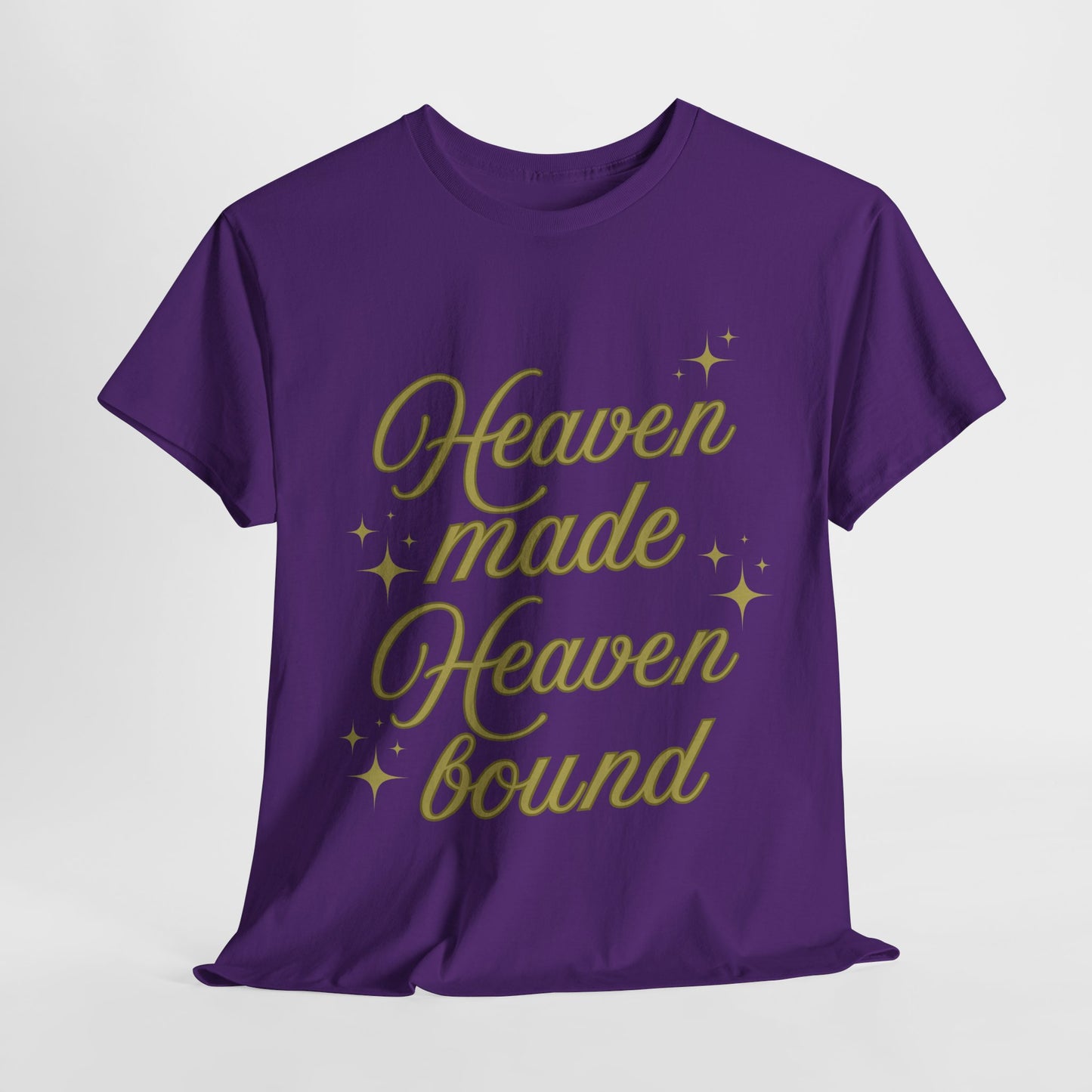 Heaven Made Heaven Bound Unisex Heavy Cotton Tee
