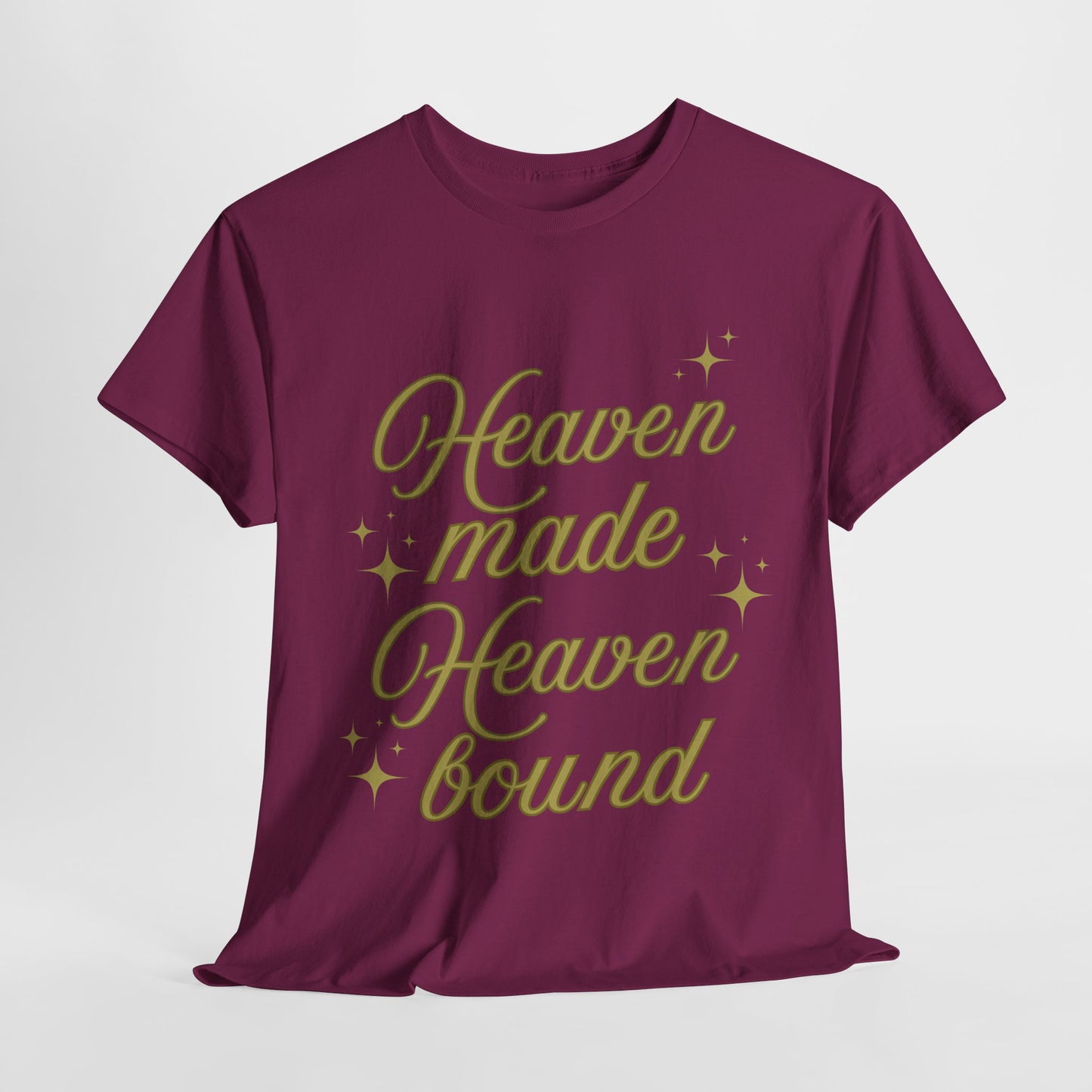 Heaven Made Heaven Bound Unisex Heavy Cotton Tee