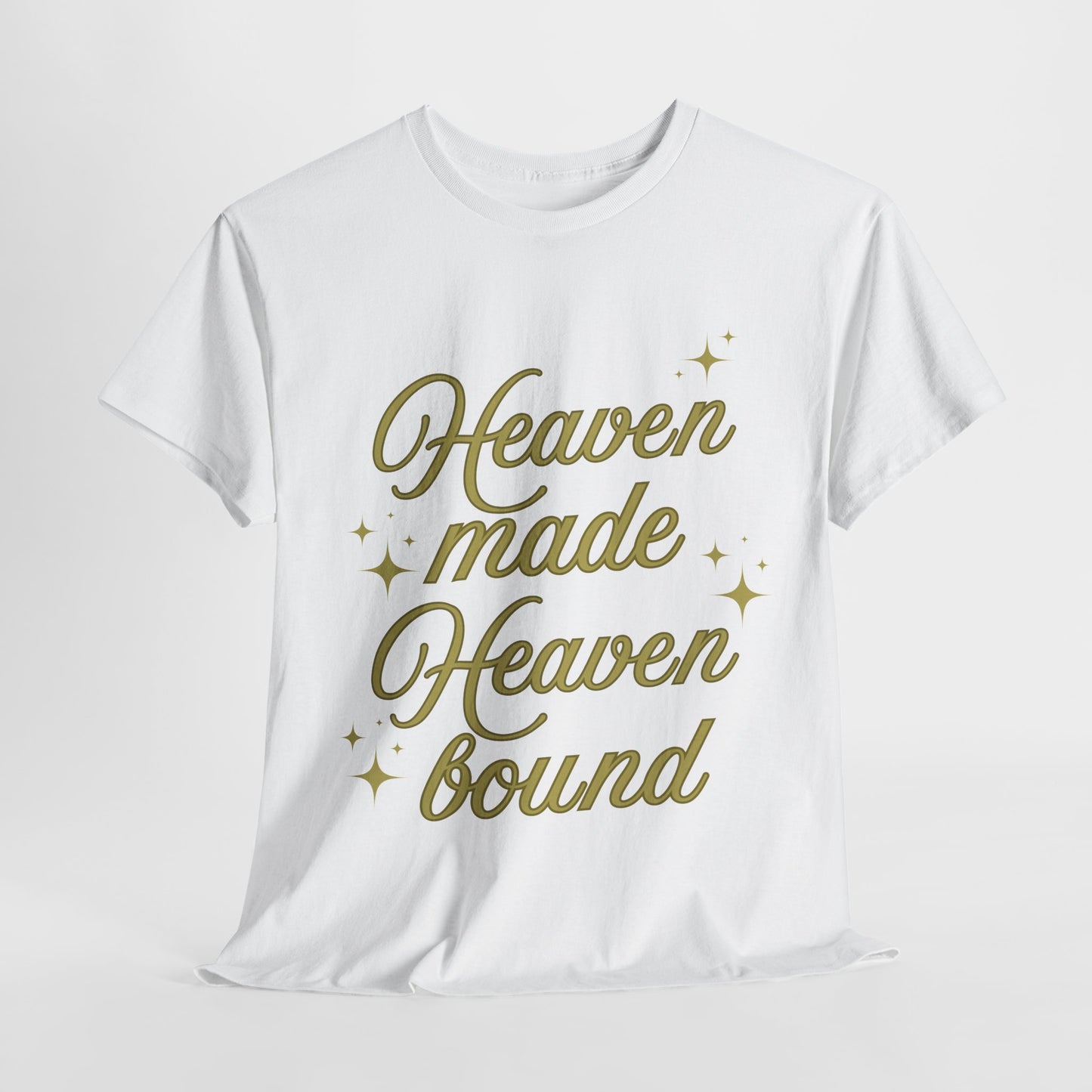 Heaven Made Heaven Bound Unisex Heavy Cotton Tee