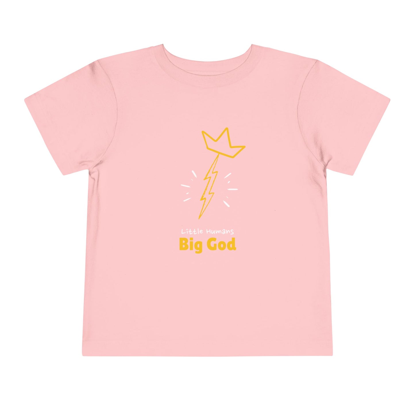 Little Human Big God -Toddler Short Sleeve Tee
