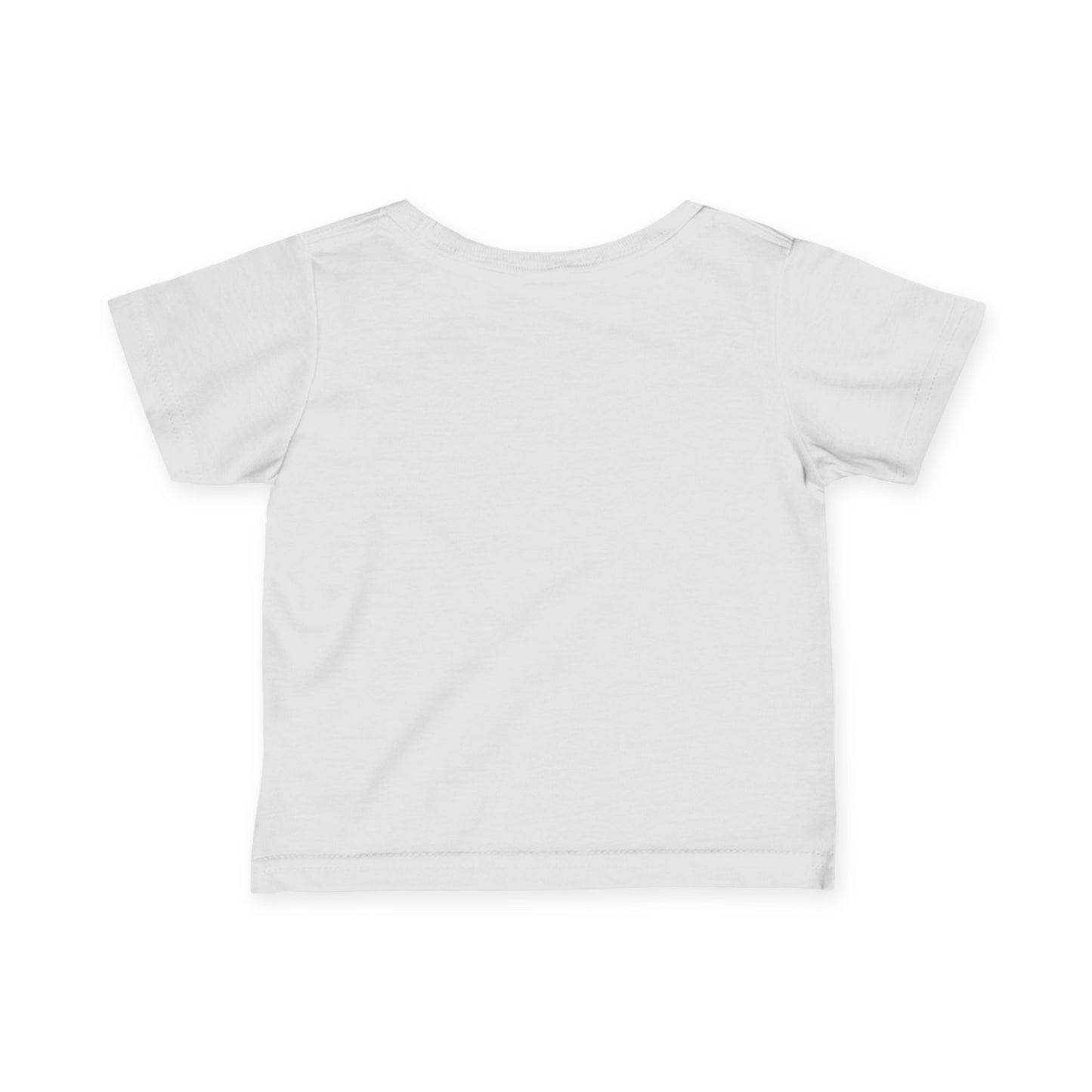 Infant Fine Jersey Tee - Yes Jesus Loves Me Rainbow Design