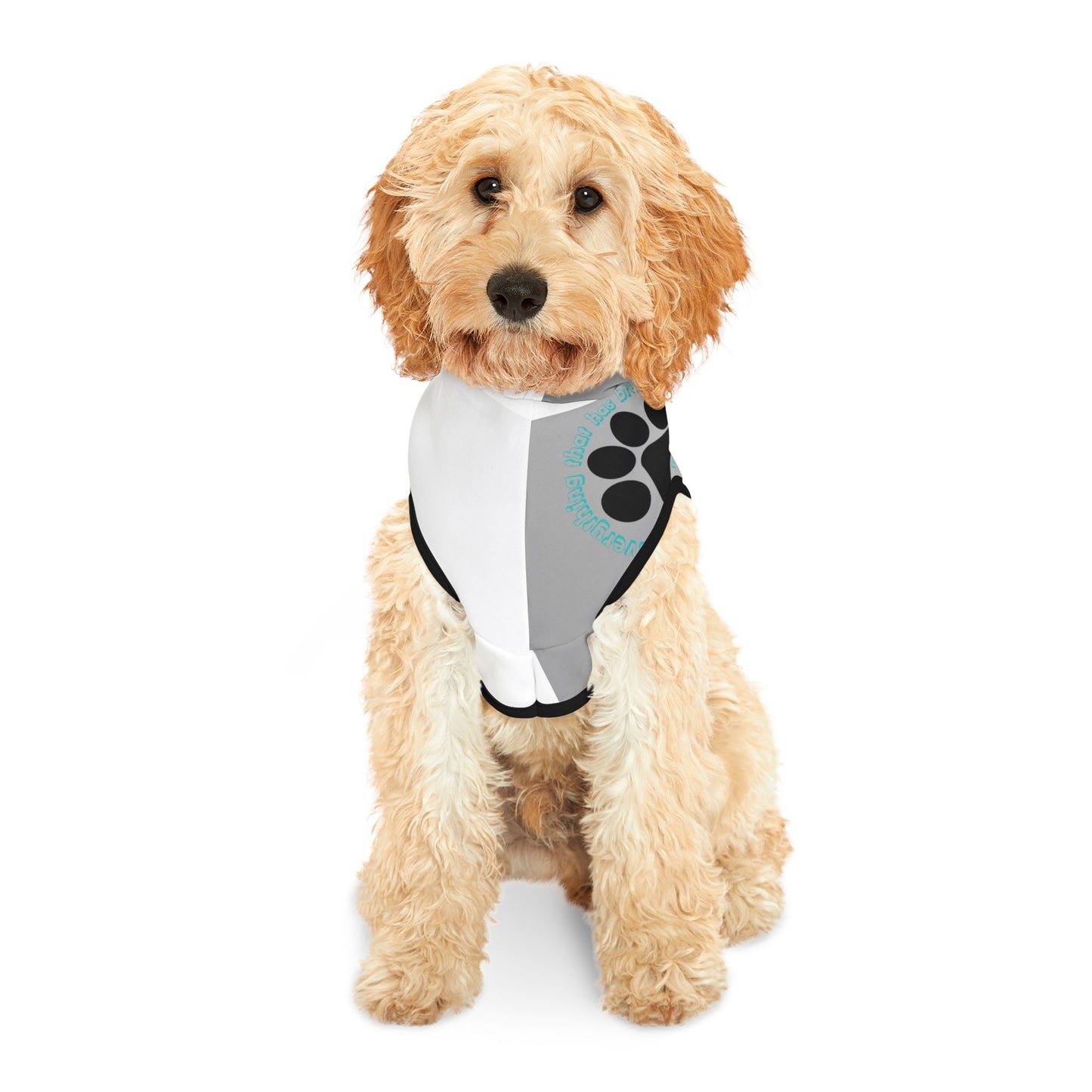 Stylish Pet Hoodie with Psalm 150:6 – Perfect for Dog Lovers