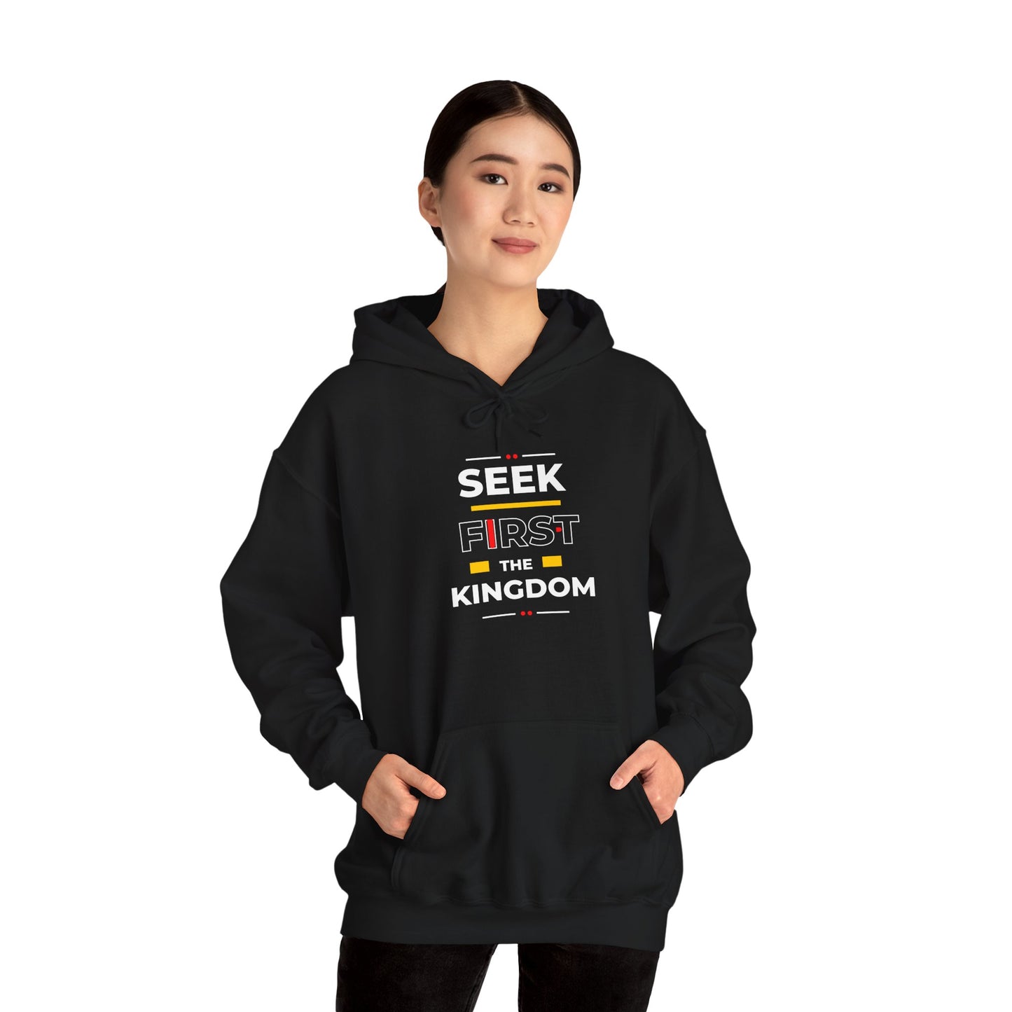 Unisex Hoodie - 'Seek First the Kingdom' Inspirational Design