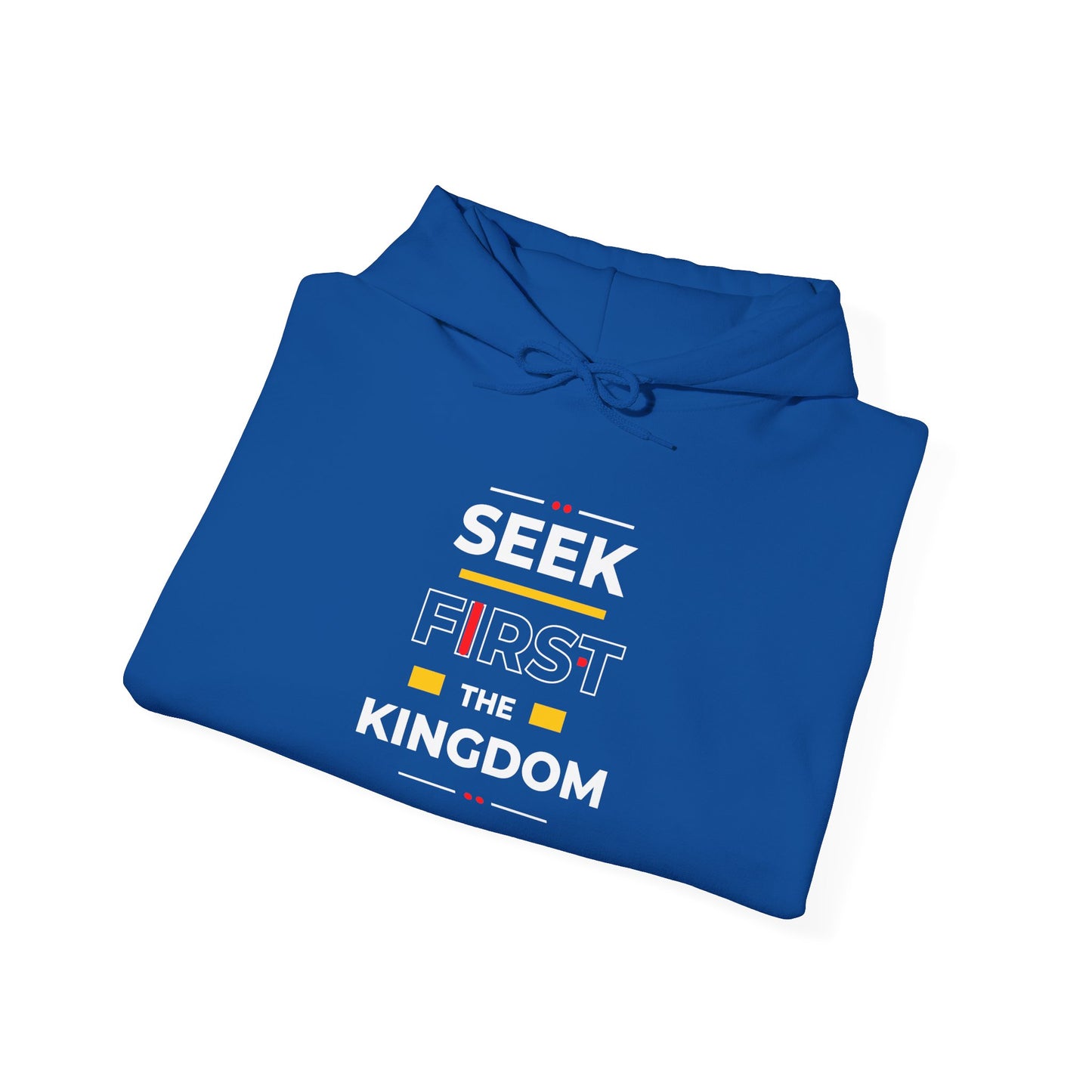 Unisex Hoodie - 'Seek First the Kingdom' Inspirational Design