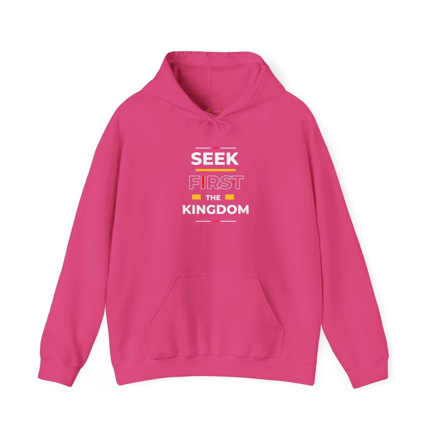 Unisex Hoodie - 'Seek First the Kingdom' Inspirational Design