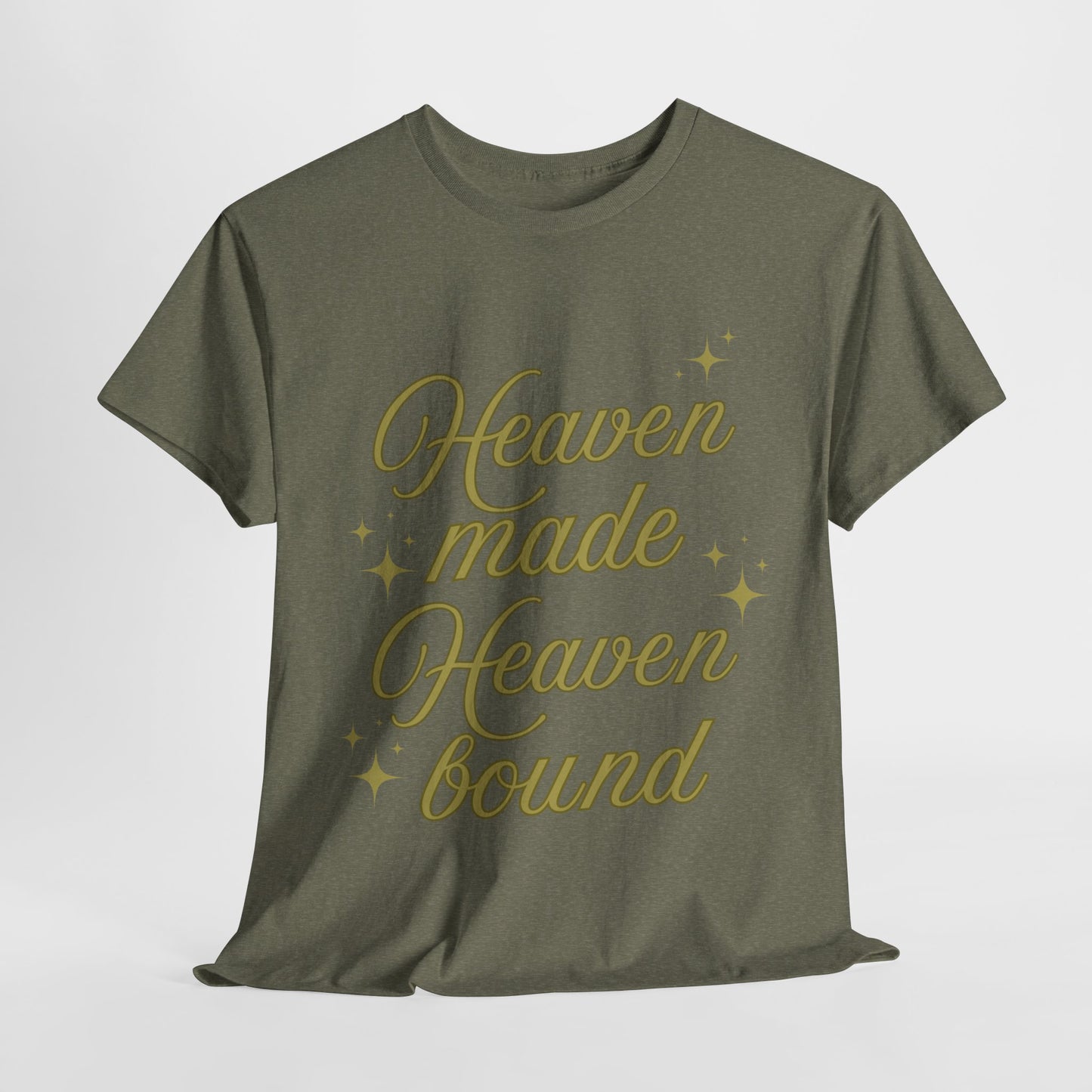 Heaven Made Heaven Bound Unisex Heavy Cotton Tee