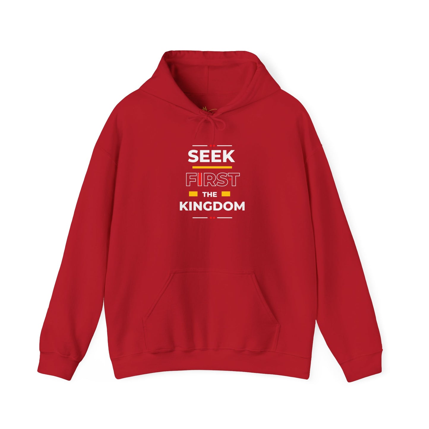 Unisex Hoodie - 'Seek First the Kingdom' Inspirational Design