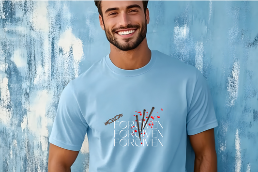 Forgiven Unisex Heavy Cotton Tee - Statement T-Shirt for Casual Style