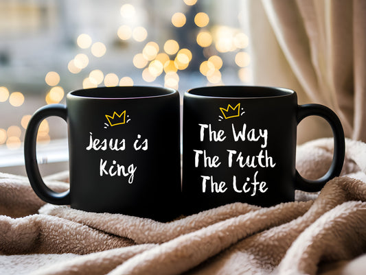 The Way, The Truth, The Life-Black Mug (11oz, 15oz)