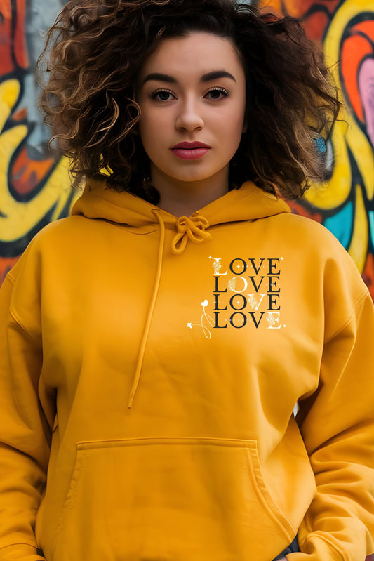 Love Will Prevail Hoodie - Unisex Love Graphic Hoodie