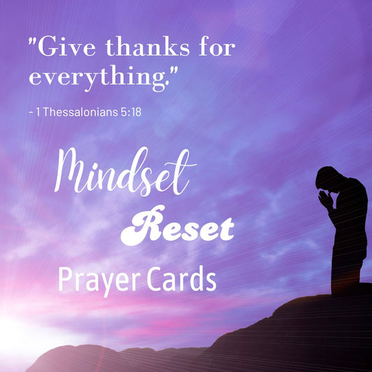 Mindset Reset Prayer Cards