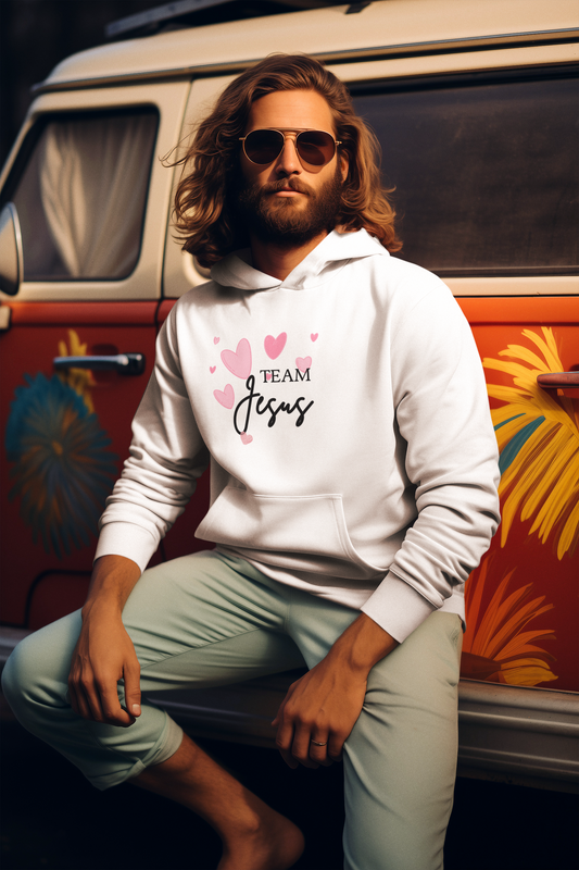 Team Jesus Unisex Hoodie - Faith & Love Hoodie