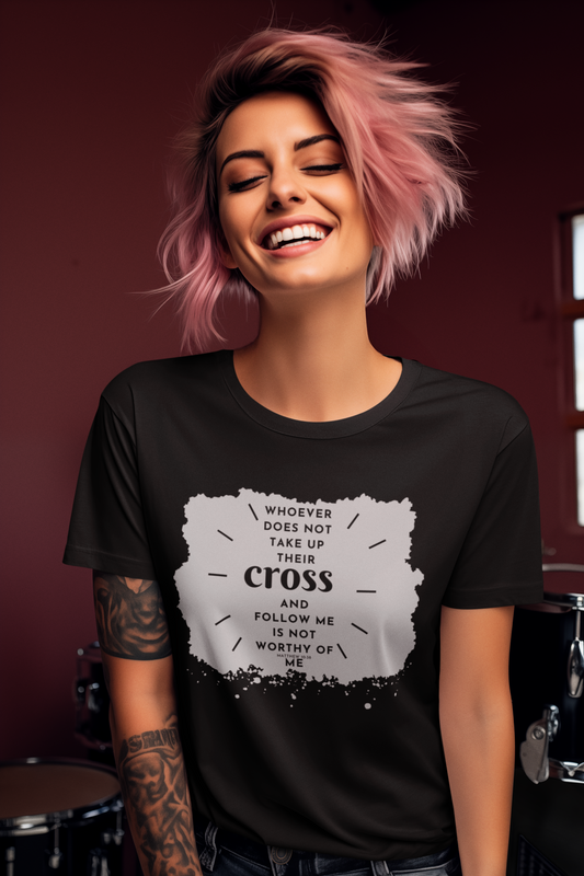 Whoever does not take up their cross