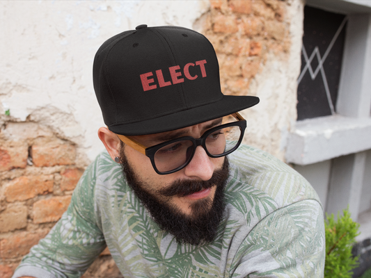 Elect Snapback Cap for God's Elect - Stylish Flat Bill Hat