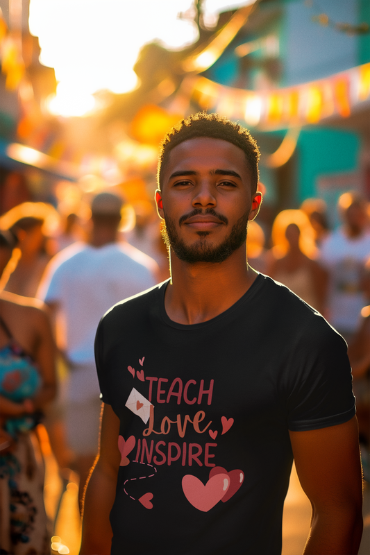 Teach Love Inspire Unisex Heavy Cotton Tee – Inspired by Ephesians 4:11-12