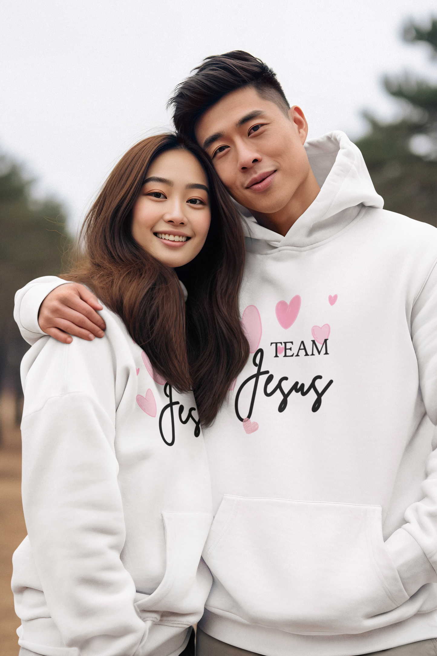 Team Jesus Unisex Hoodie - Faith & Love Hoodie
